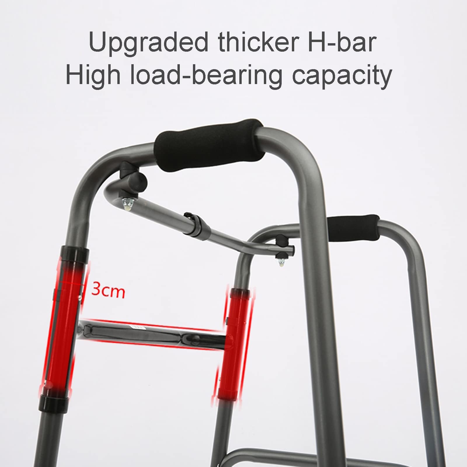 Amazon.co.jp: 高齢者用歩行器 高さ調節可能 大人高齢者用歩行器 軽量