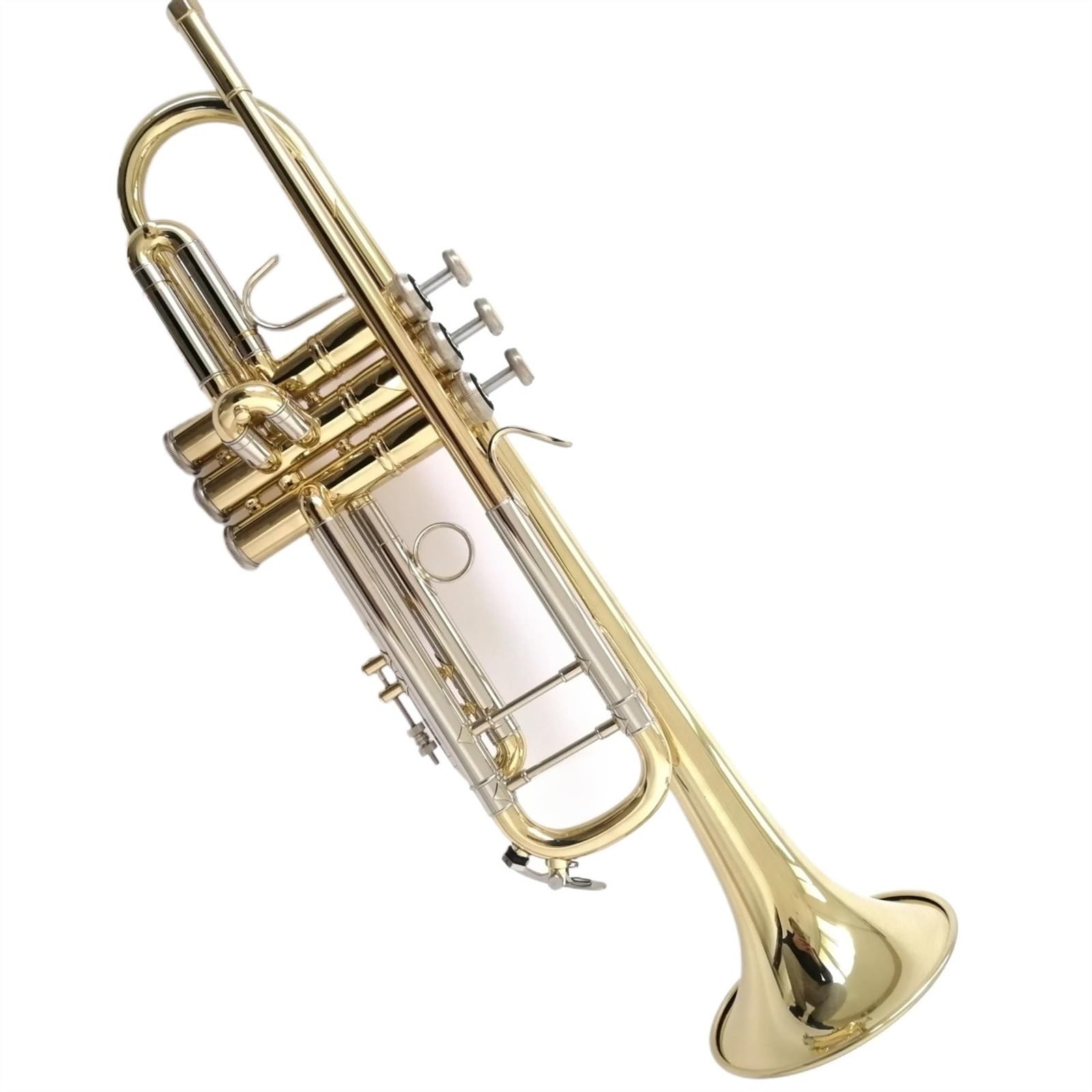 Amazon | プロのトランペット イエローブラス Bb キー ゴールド