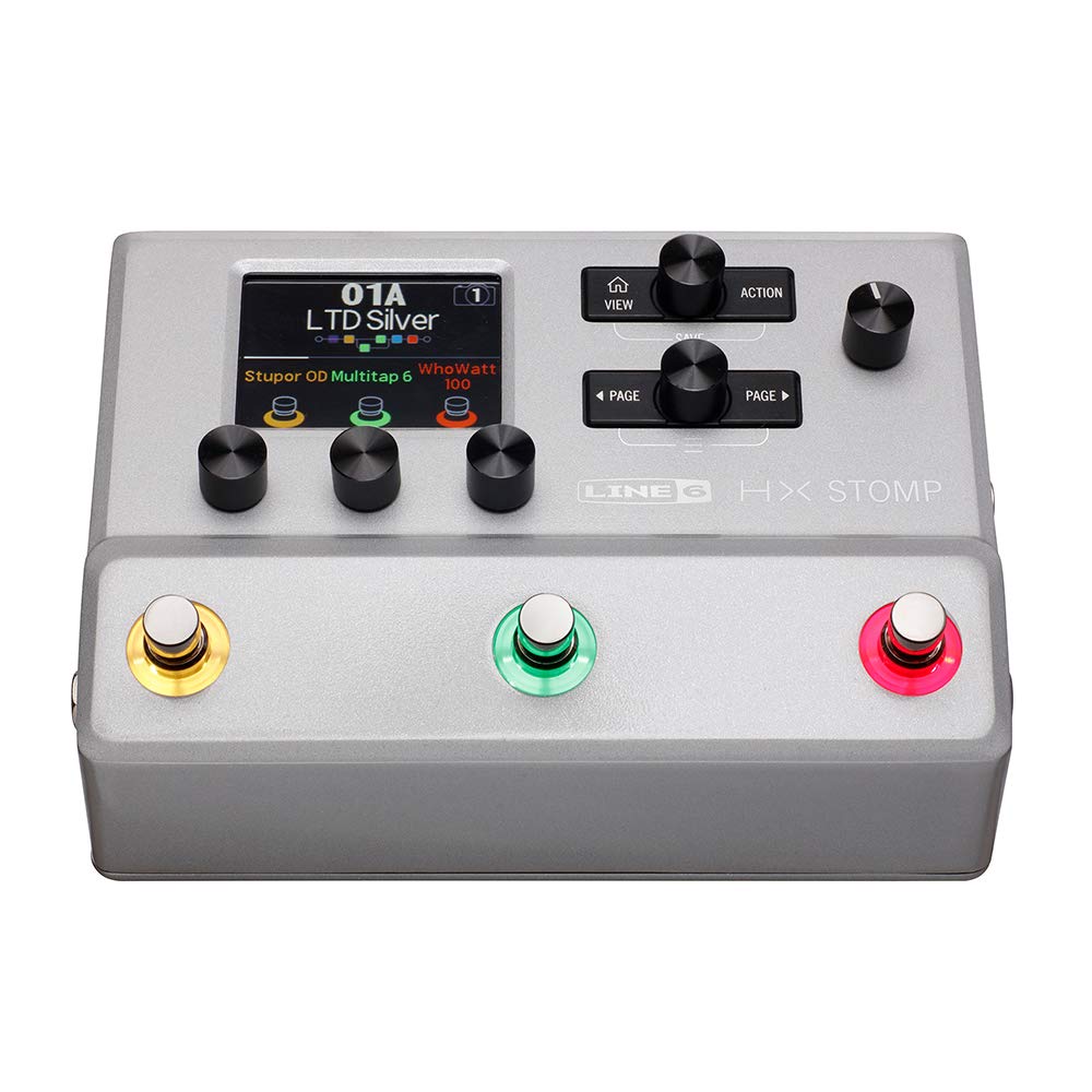 Amazon | LINE6 HX Stomp Silver ギター・プロセッサー HELIXシリーズ