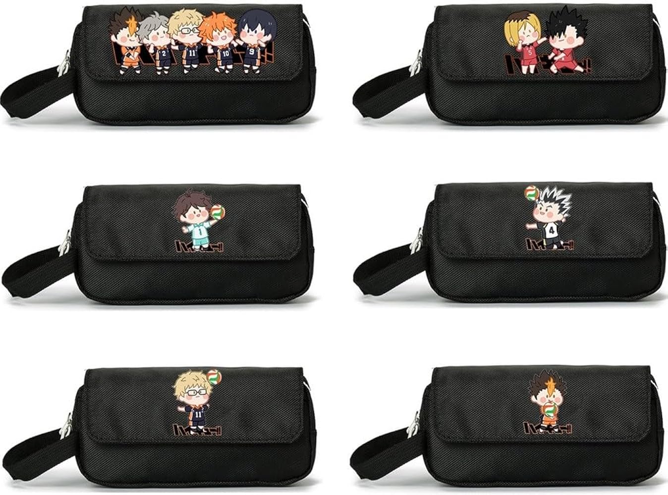 Amazon.co.jp: ハイキュー ペンケース 筆箱 西谷夕 月岛蛍 日向翔陽