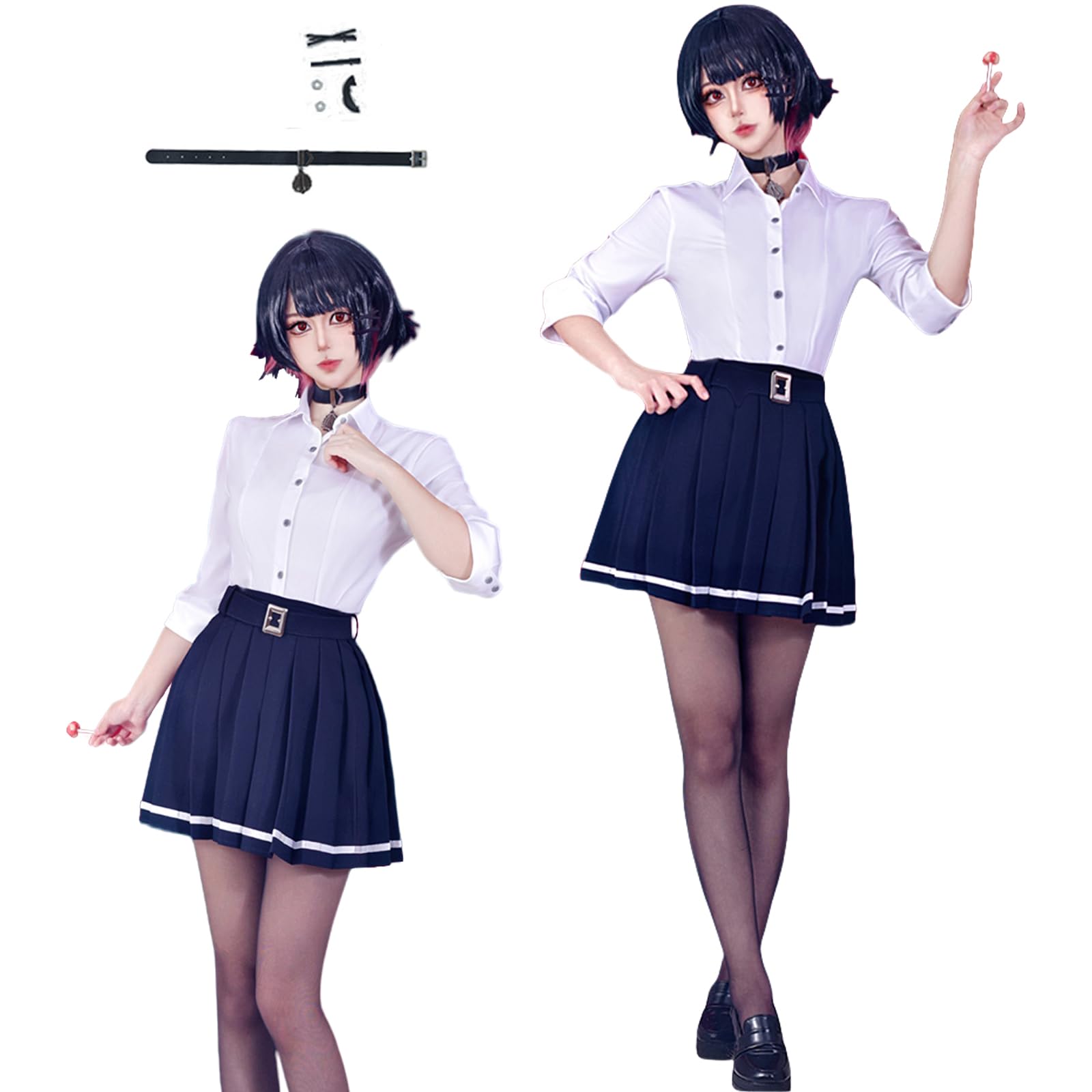 Amazon.co.jp: ゼンレスゾーンゼロ エレン・ジョー コスプレ 衣装