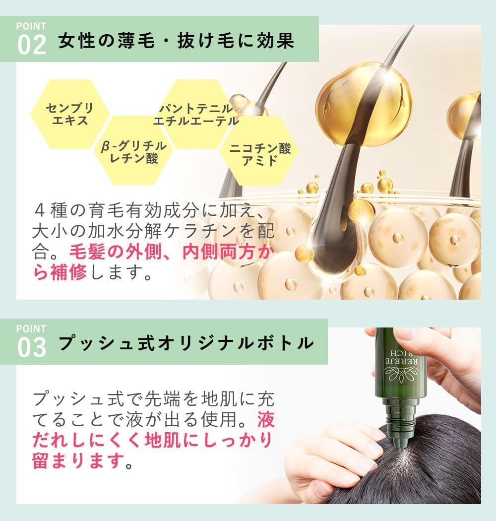 Amazon | ウェルベスト 女性のための育毛剤 薬用リリィジュ RICH 150ml