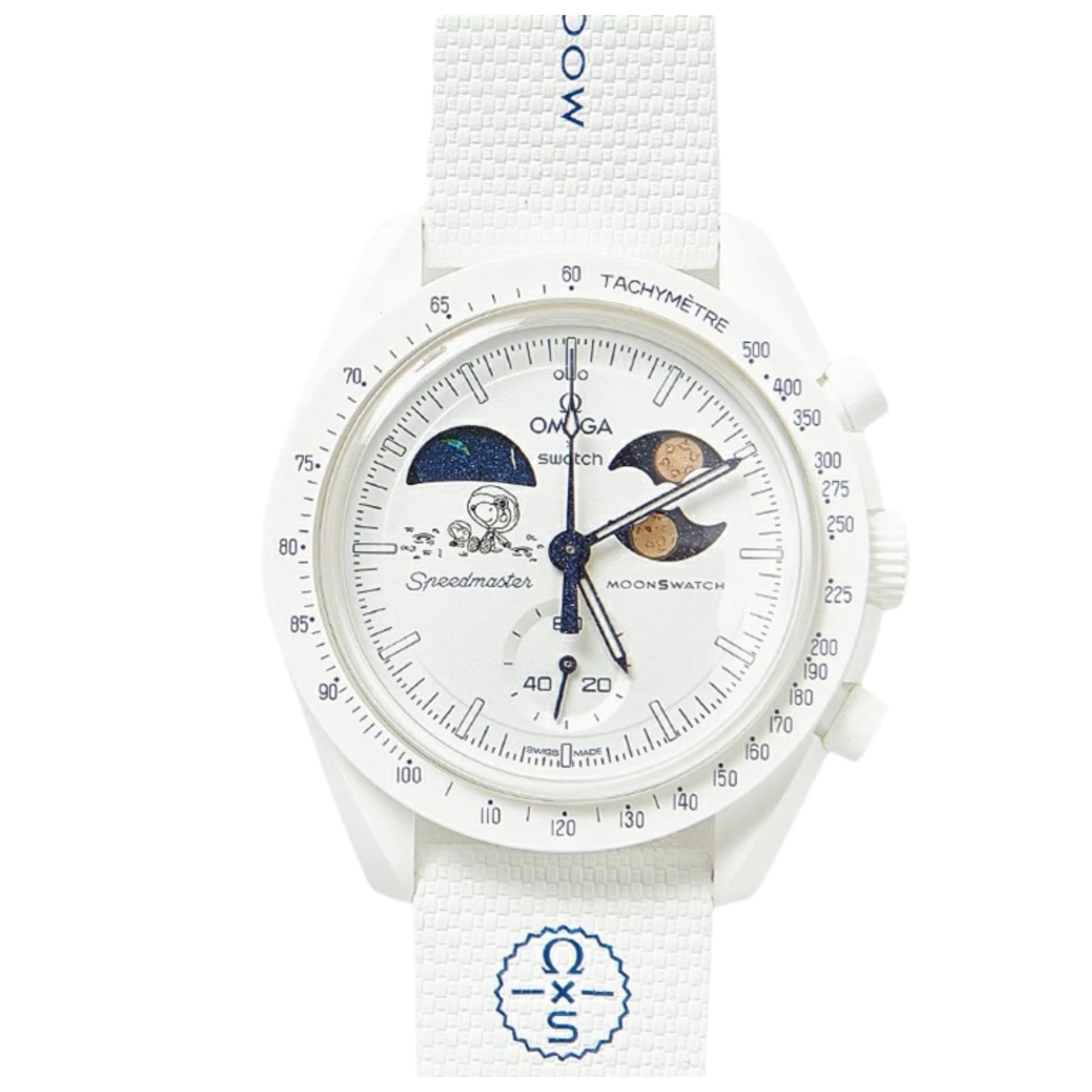 Amazon.co.jp: OMEGA×SWATCH Snoopy ギフト 腕時計 MOONSWATCH MISSION
