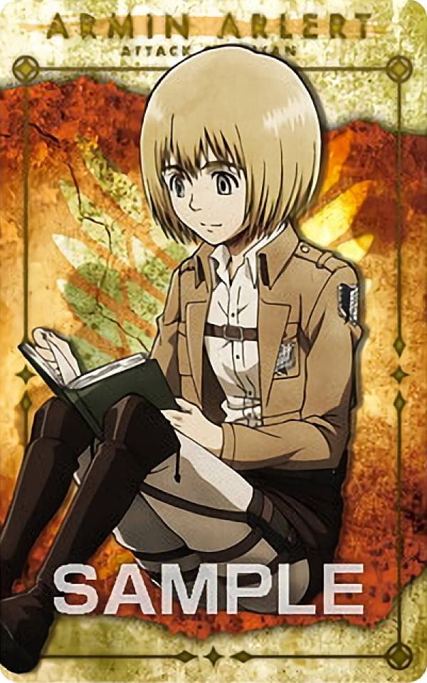 Amazon.co.jp: 【No.20 アルミン・アルレルト】 進撃の巨人 メタリック