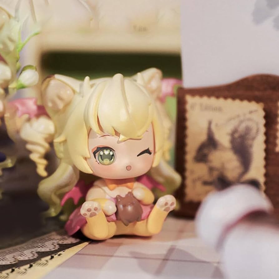 Amazon.com: BEEMAI Moni cat Kitten Office Series Blind Box 8-Box