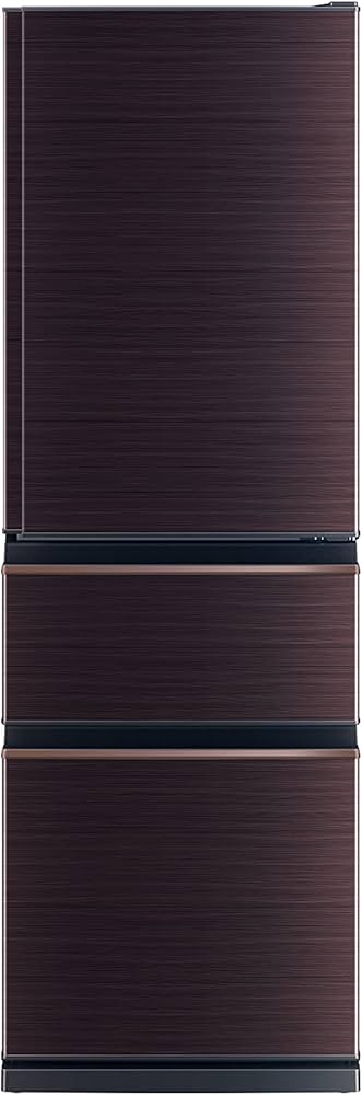 Amazon | 三菱電機 野菜室が真ん中のコンパクト3ドア冷蔵庫 MR-CX37G
