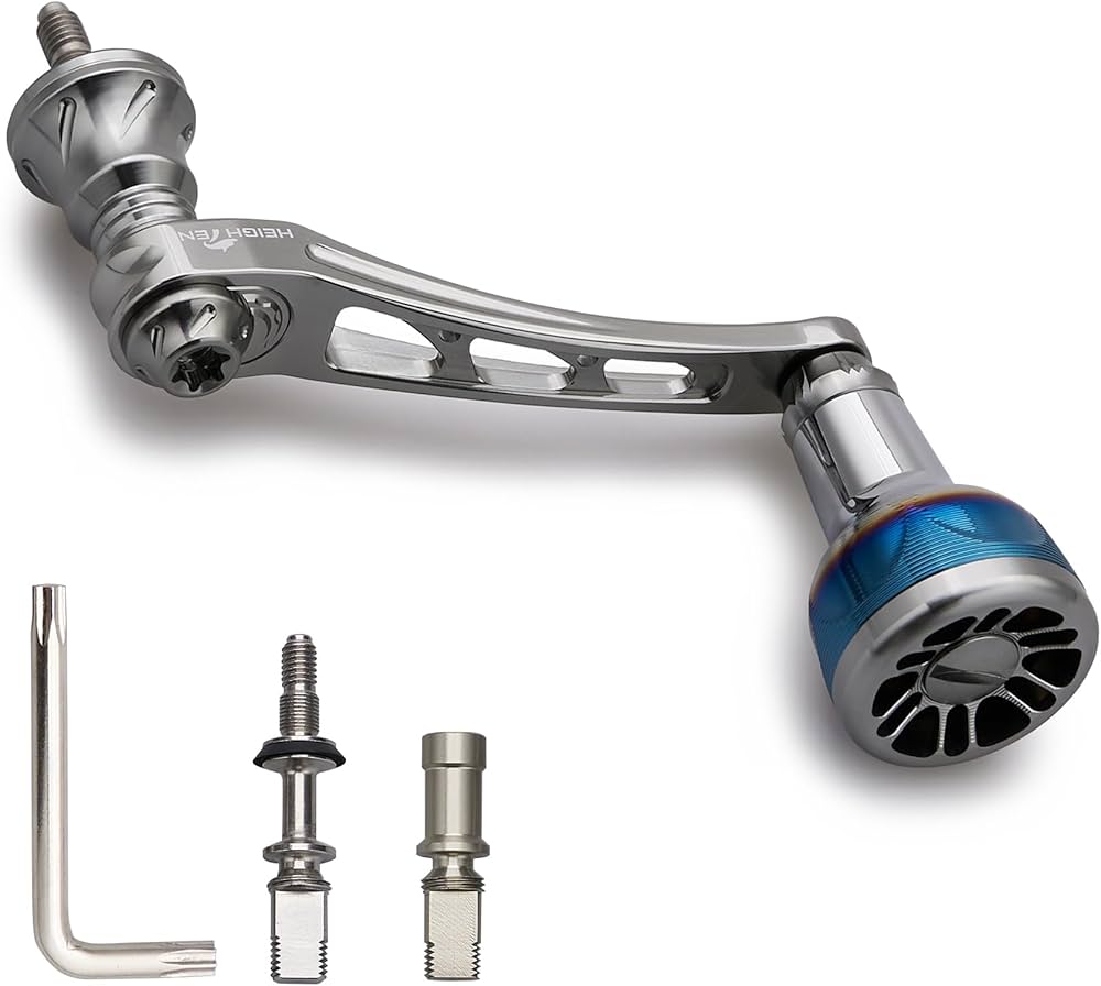 Amazon.co.jp: HEIGHTEN 55-60mm可変 リール ハンドル 新型 24.5mm