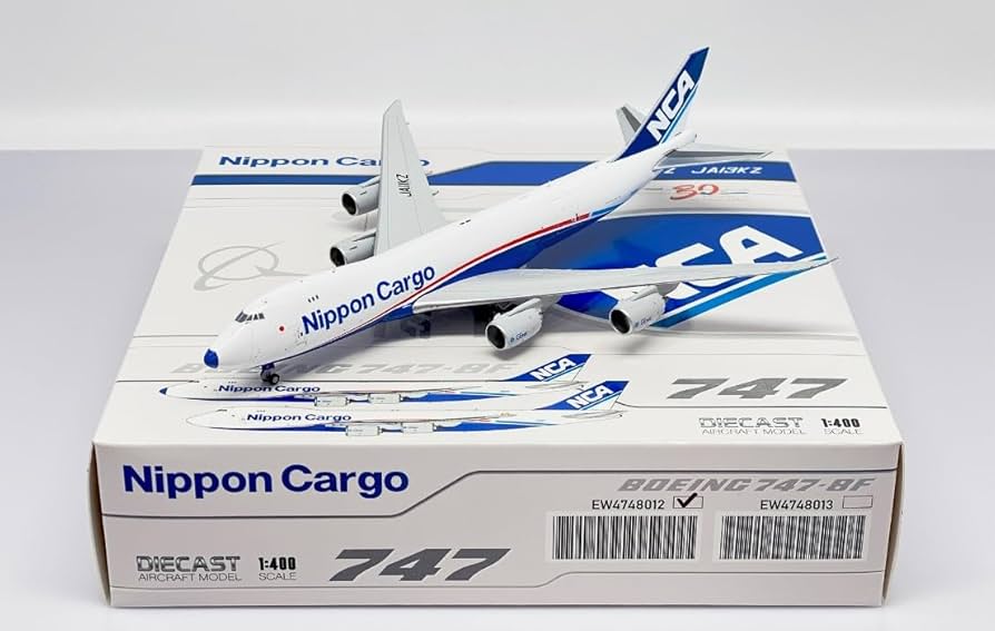 Amazon | JC Wings 1:400 EW4748012 Nippon Cargo Airlines Boeing 747