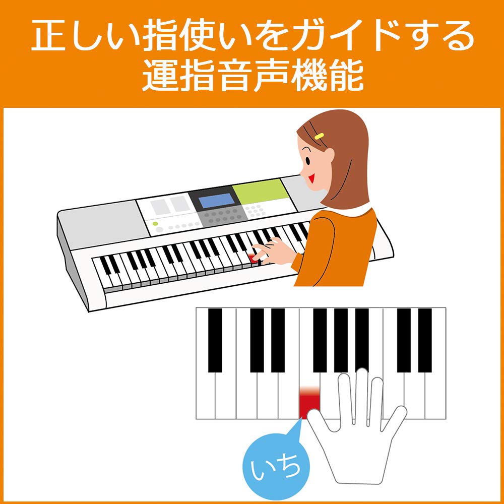 Amazon | CASIO(カシオ) 61鍵盤 電子キーボード 光ナビゲーション LK
