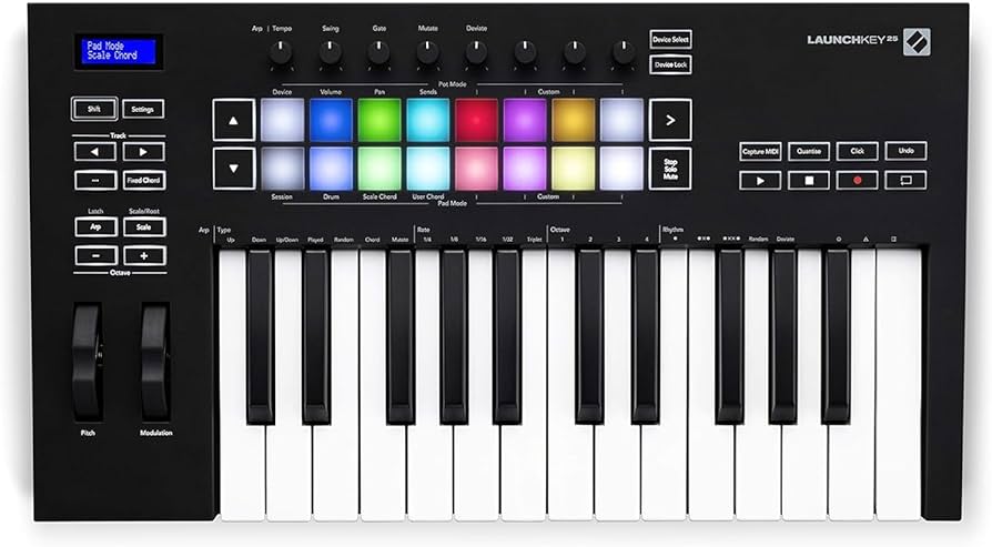 Amazon | novation LAUNCHKEY 25 MK3 MIDIキーボード コントローラー