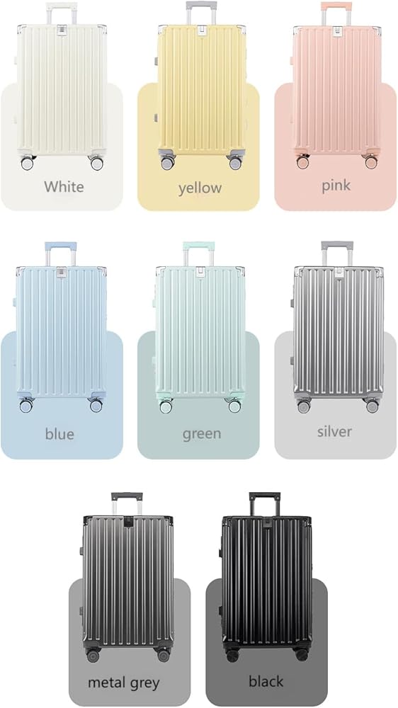 Amazon | [Yuweijie] スーツケース アルミフレームタイプ キャリー