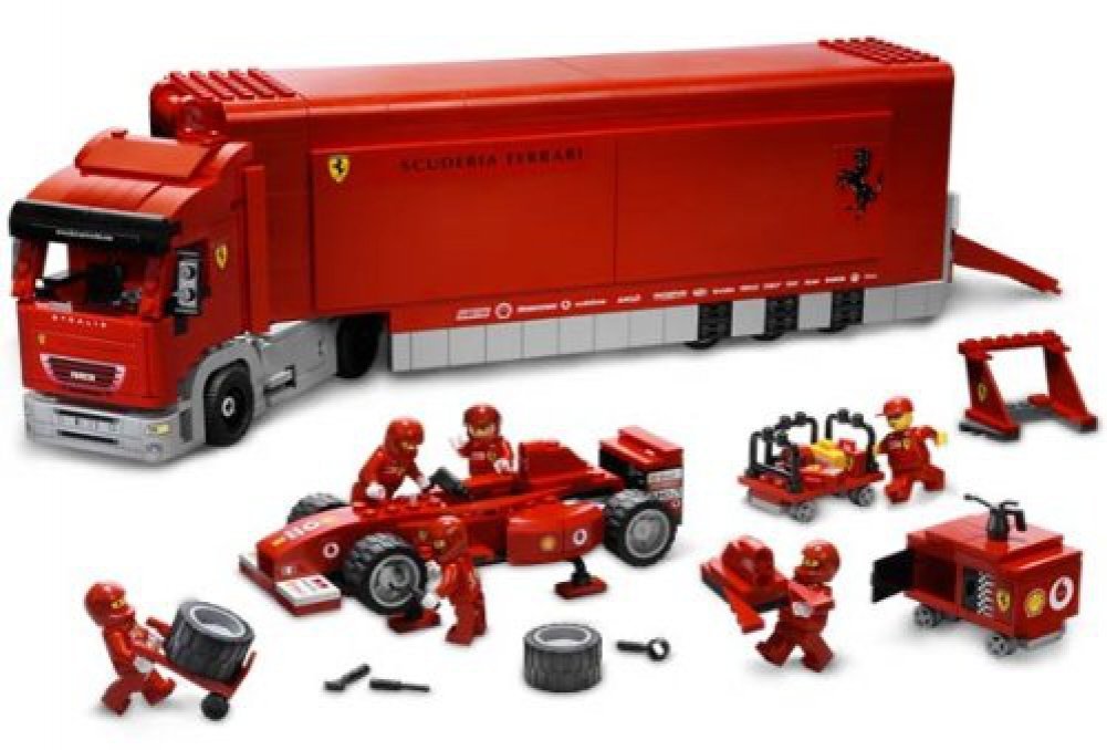 Amazon.co.jp: レゴ (LEGO) スクーデリア フェラーリ F1トランス