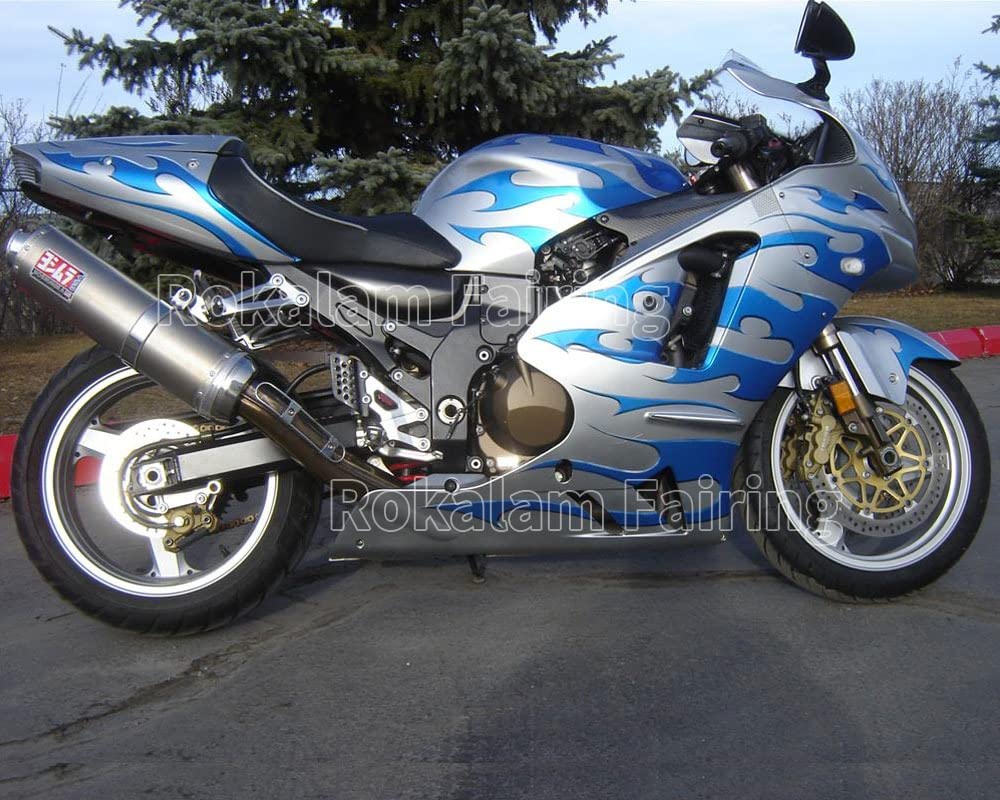 Amazon | 忍者 適用ZX-12R青火炎銀ボディワークキットNinja 適用ZX12R