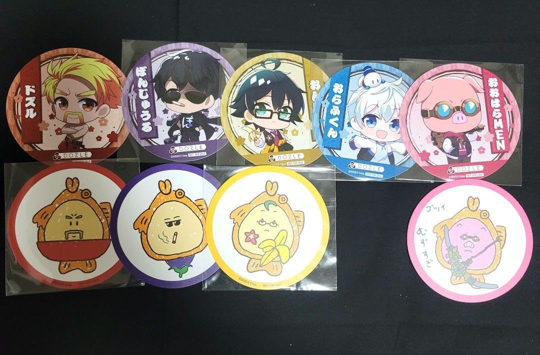 Amazon.co.jp: ドズル社 GiGO たい焼き たいやき コースター まとめ