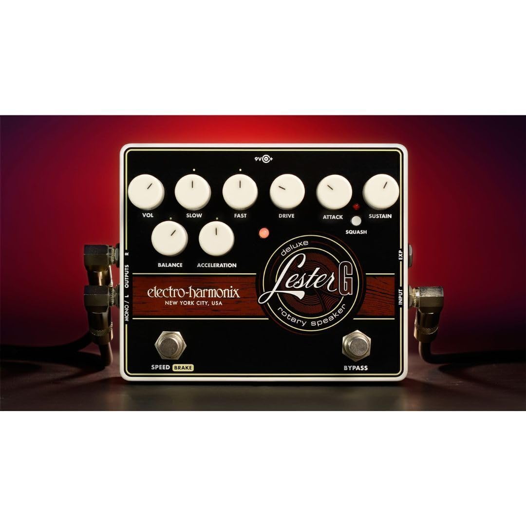 Amazon.com: Electro-Harmonix Lester-G Deluxe Rotary Speaker