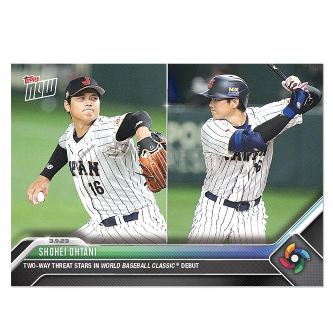 Amazon.co.jp: 2023 topps now WBC 8 トップス ナウ 大谷翔平 WBC 侍