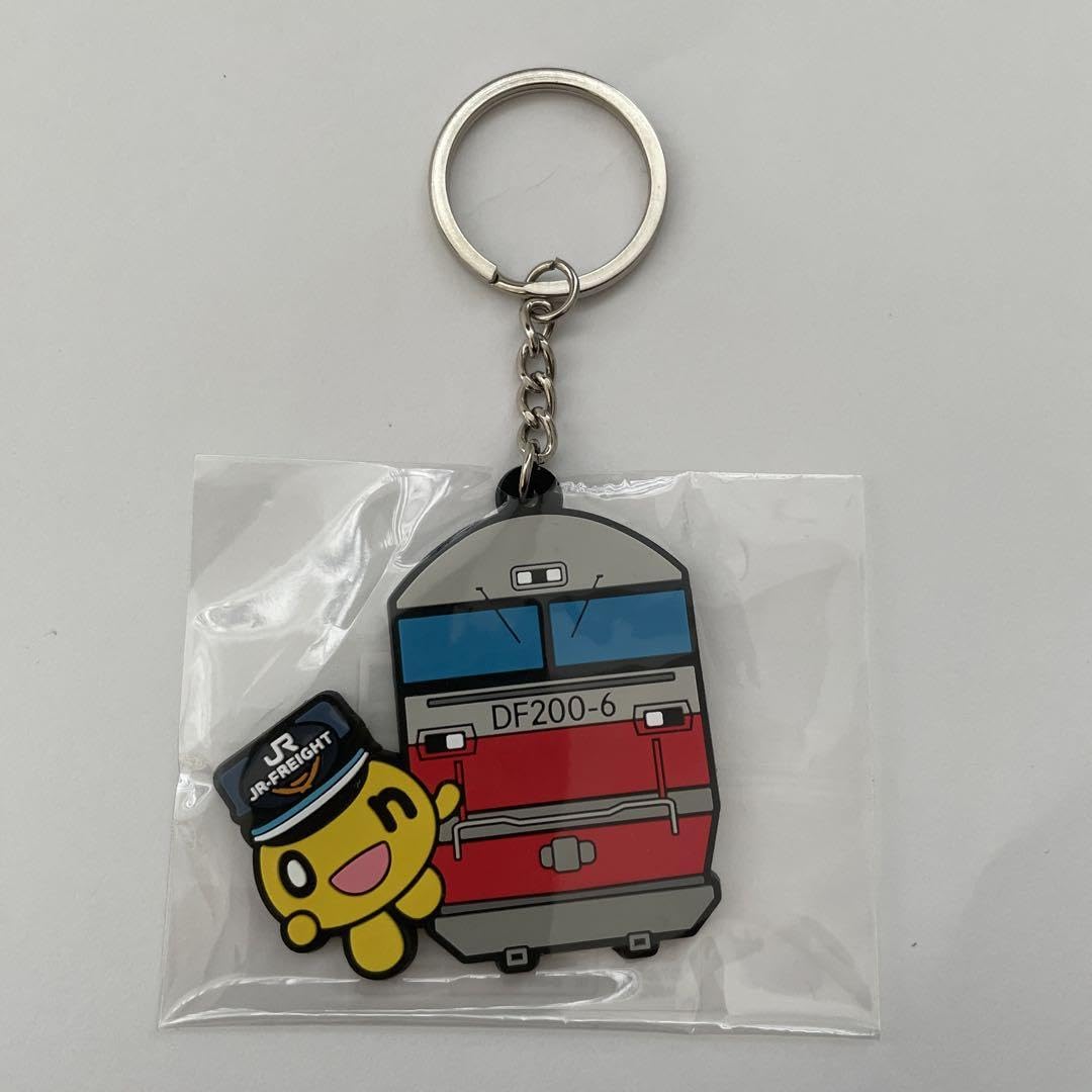 限定】レッドベア×onちゃんキーホルダー JR貨物 HTB 鉄道 限定