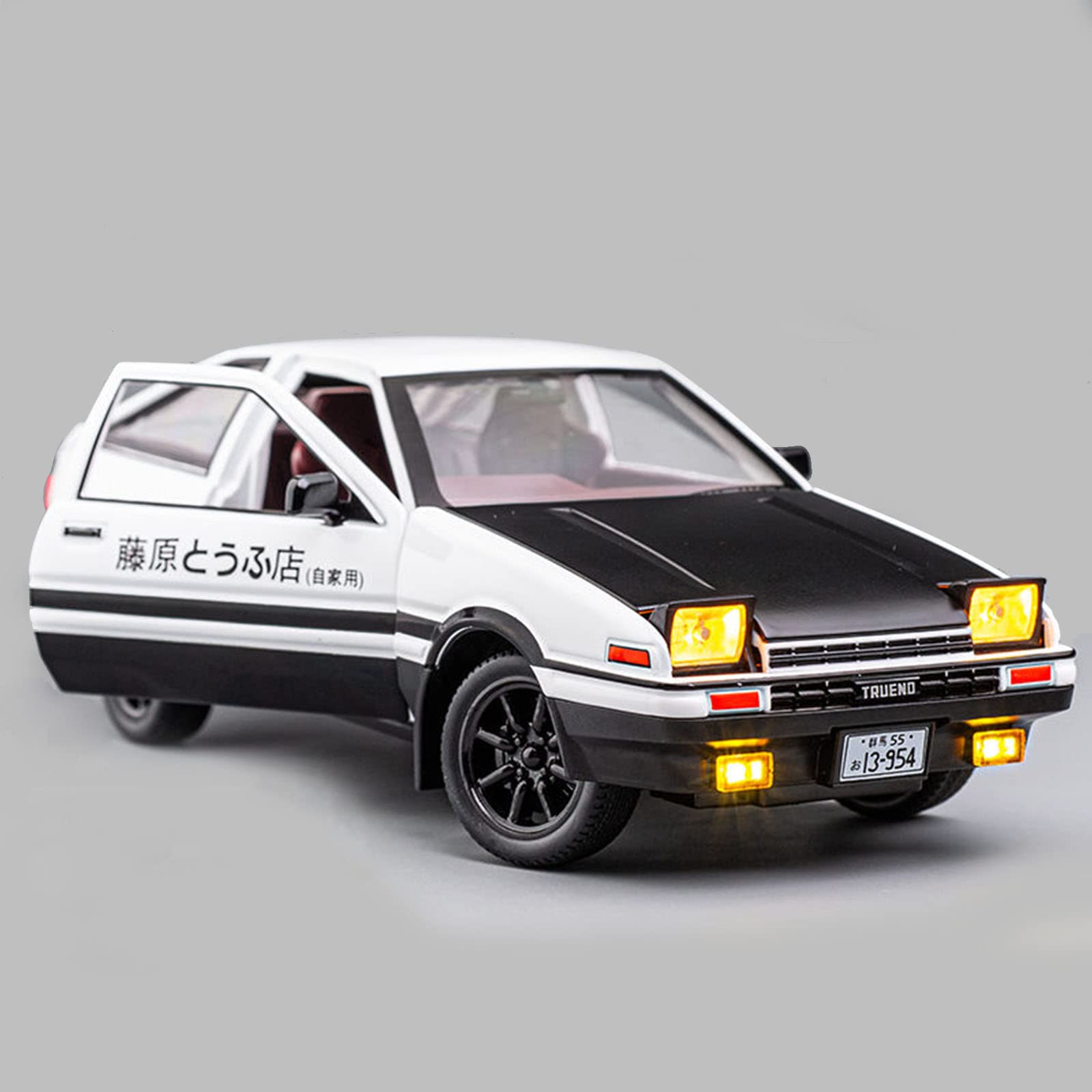 Amazon.co.jp: Mzexoma 1/24 ダイキャストカー イニシャル D Trueno