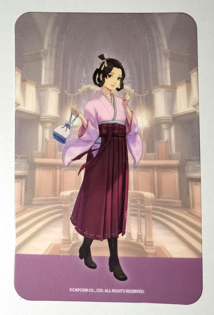 Amazon.co.jp: 逆転裁判 20th 御琴羽寿沙都 カード 特典 パセラ : 楽器