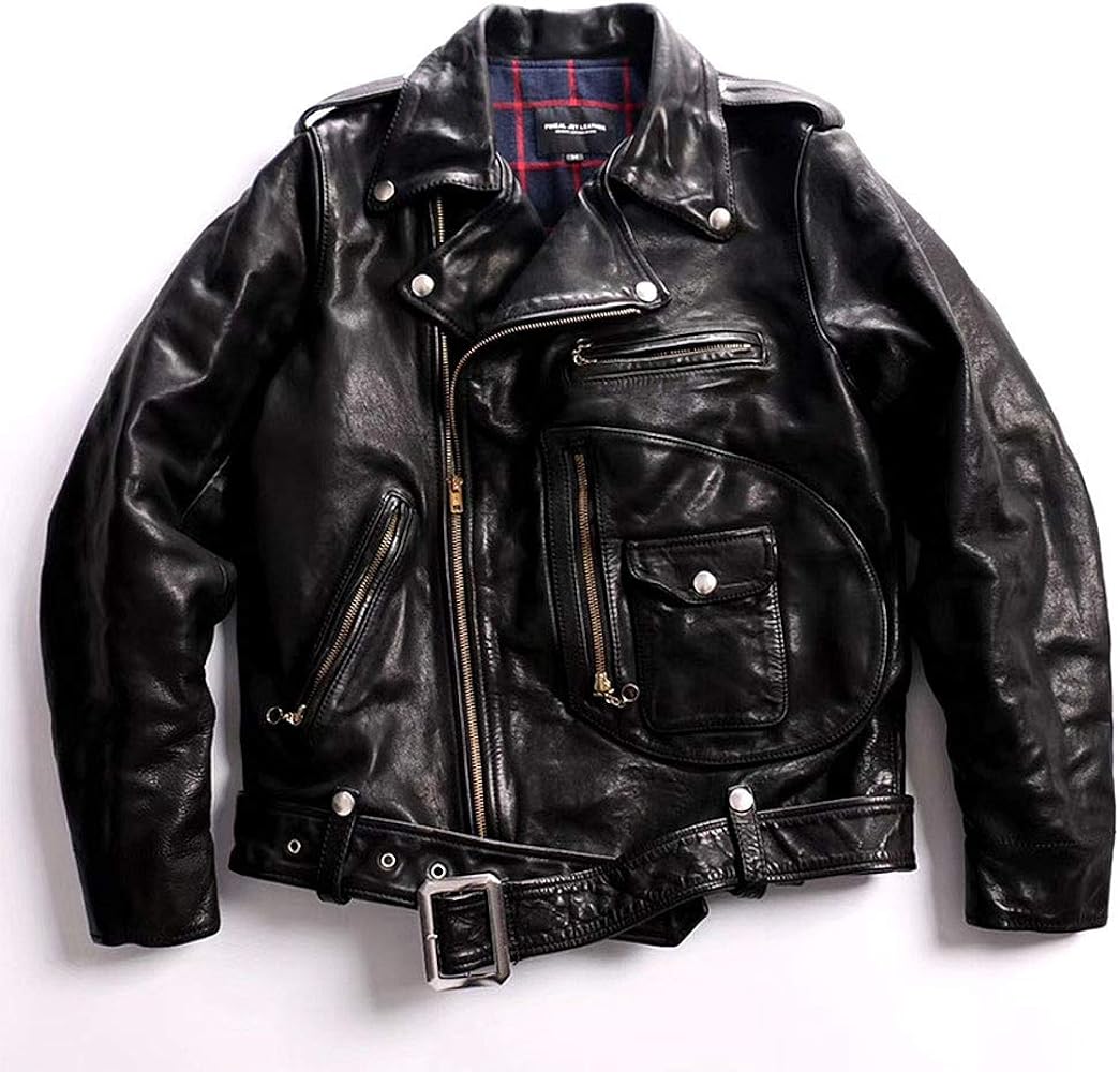 Amazon | [N++A] GABRIEL 本革 メンズ 黒芯ホースハイド 50's J-22