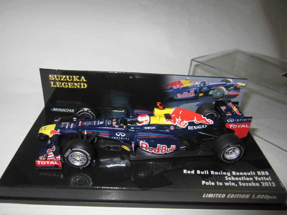 ミニチャンプス F1 1/43 レッドブルRB8 ベッテル鈴鹿レジェンド