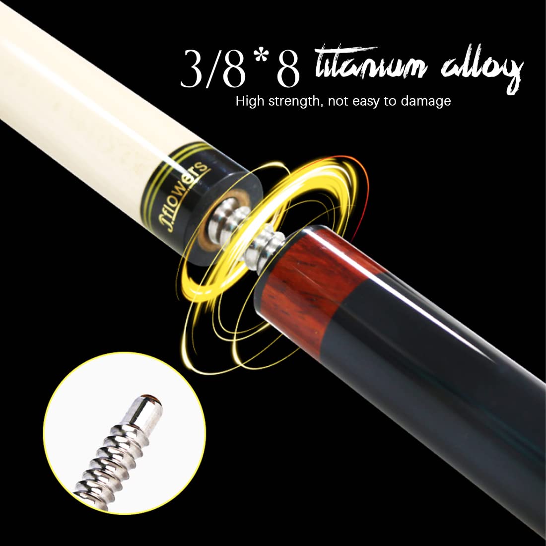 Amazon.co.jp: KONLLEN Jflowers JF20-21F ビリヤード カーボン