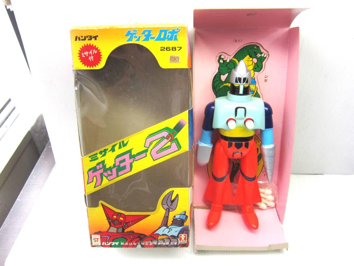 Amazon.co.jp: 旧 製 ソフビ ゲッターロボ ミサイル ゲッター2 : おもちゃ
