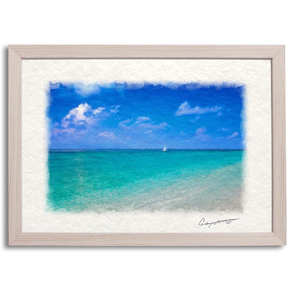 Amazon.co.jp: 風水 絵 絵画 玄関 インテリア アートパネル 風景画