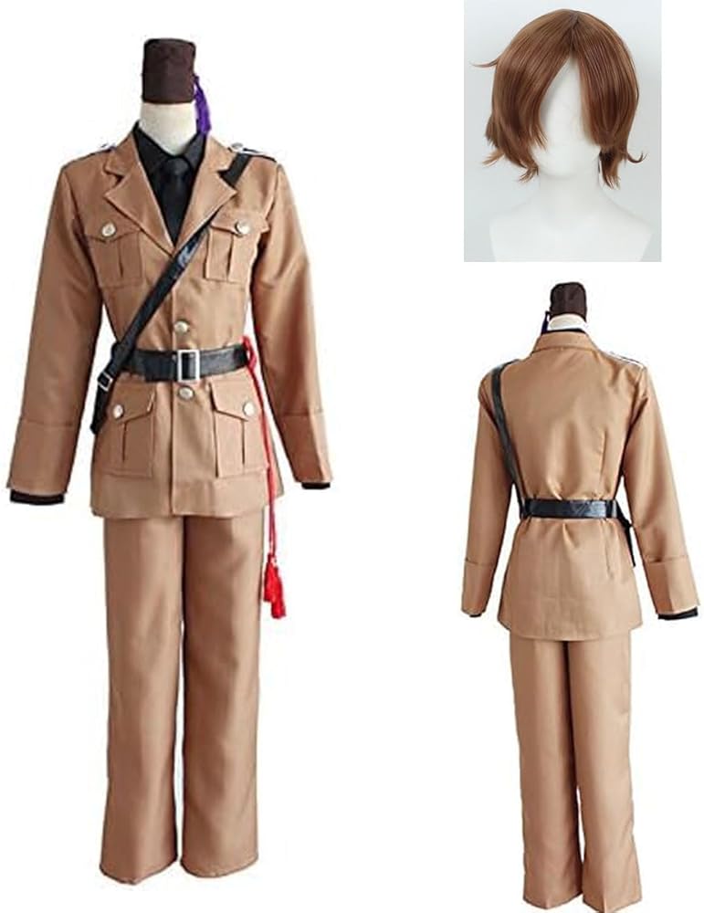 Amazon.co.jp: LUCKYCOS ロヴィーノ ヴァルガス 軍服 コスプレ 衣装