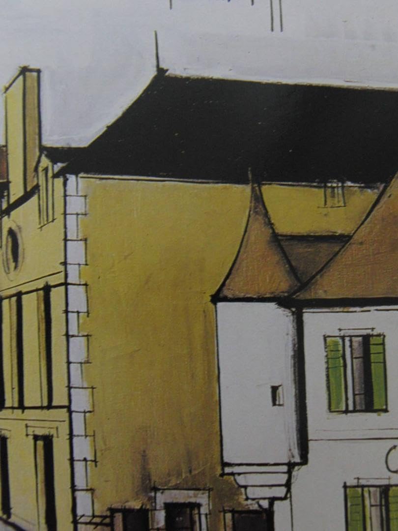 Amazon.co.jp: ベルナールビュッフェ「Quimperle」画集の額装画、人気