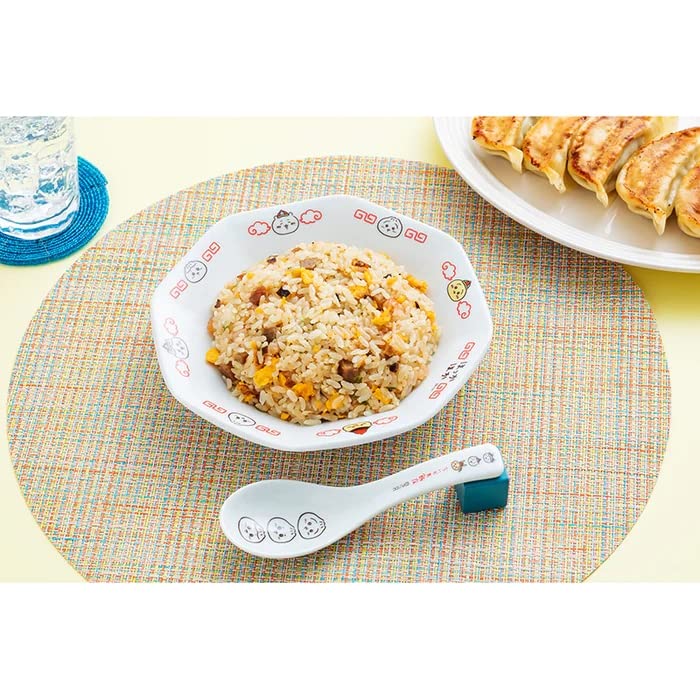 Amazon.co.jp: ちいかわ ちいかわ飯店 チャーハン皿＆レンゲセット