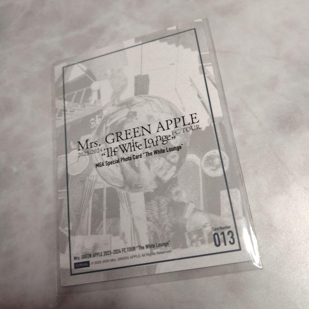 Amazon.co.jp: Mrs. GREEN APPLE ホワイトラウンジ フォトカード 大森