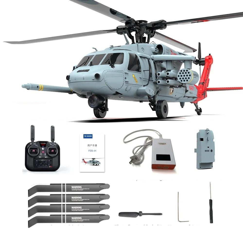 Amazon.com: Helidirect Yu Xiang F09H Sea Hawk UH-60 Scale RC
