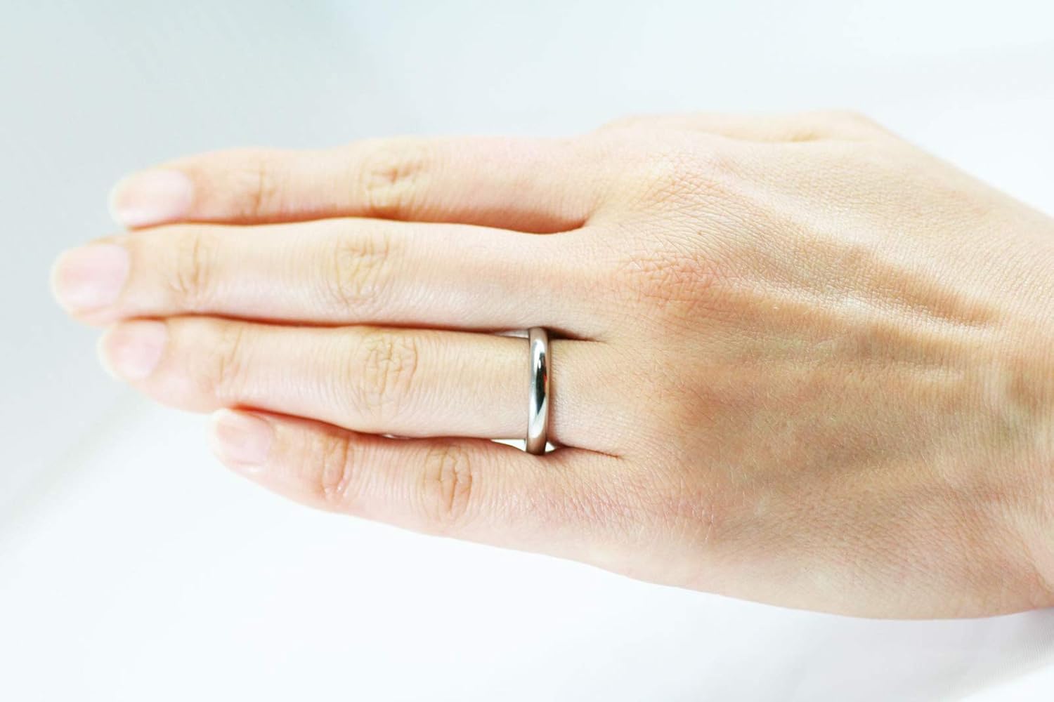 Amazon | [京都ジュエリー工房] 結婚指輪 プラチナ マリッジリング