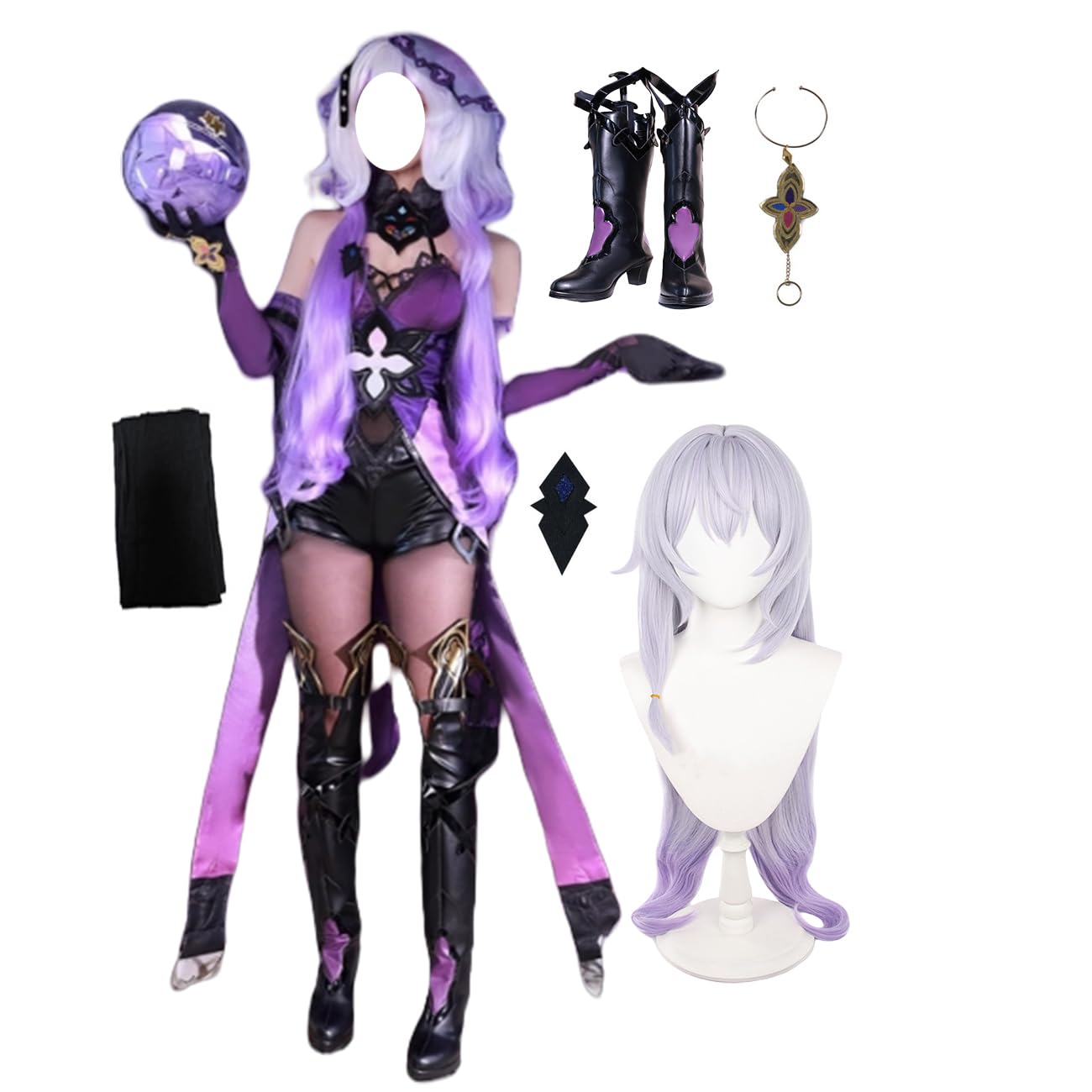 Amazon.co.jp: [HAOJEE]崩壊：スターレイルコスプレブラックスワン