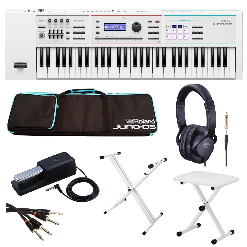 Amazon | Roland Synthesizer JUNO-DS61W 【Roland製/純正アクセサリー