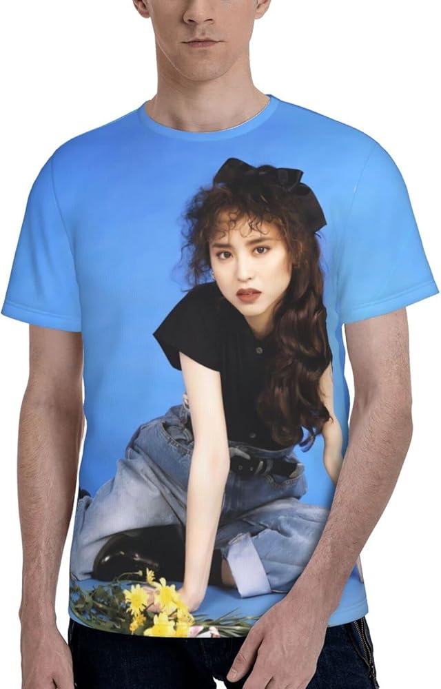 Amazon.co.jp: [Lynax] 松田聖子5 売れ行きがよいメンズ 半袖 Tシャツ