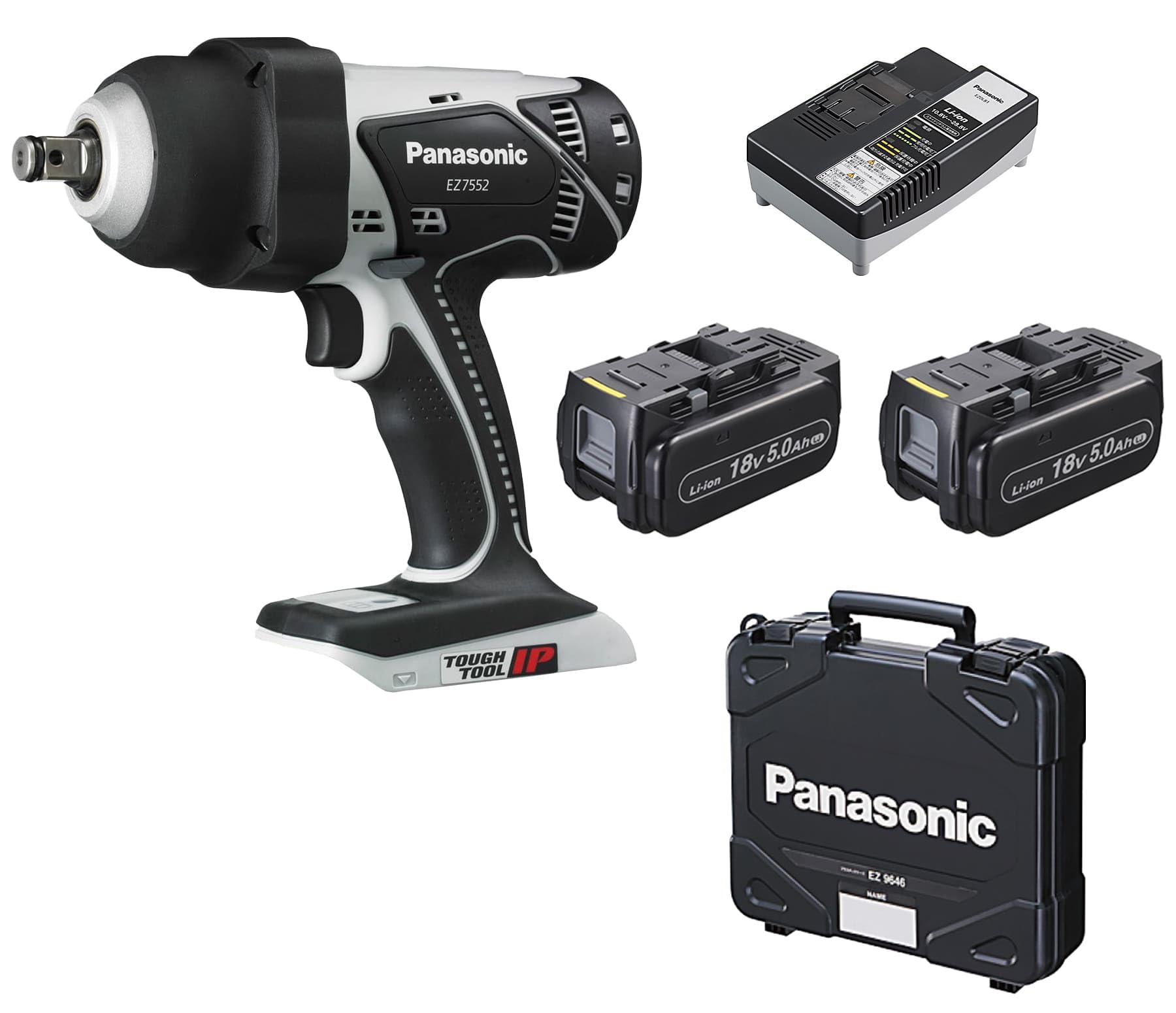 Amazon | パナソニック(Panasonic) 充電インパクトレンチ 18V 5.0Ah