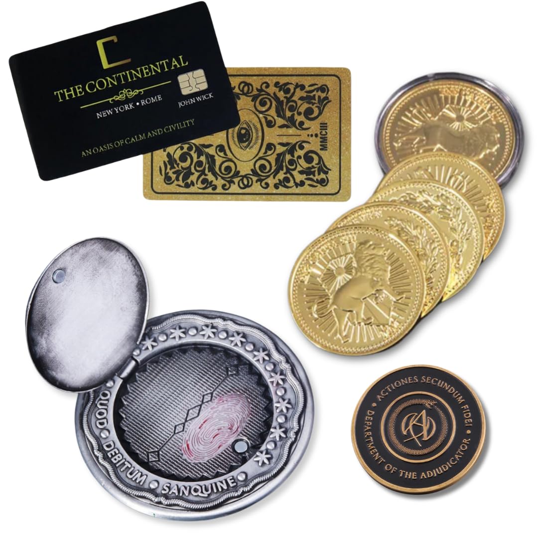 Amazon.co.jp: ジョン・ウィック コレクターズグッズ 4種セット（血の