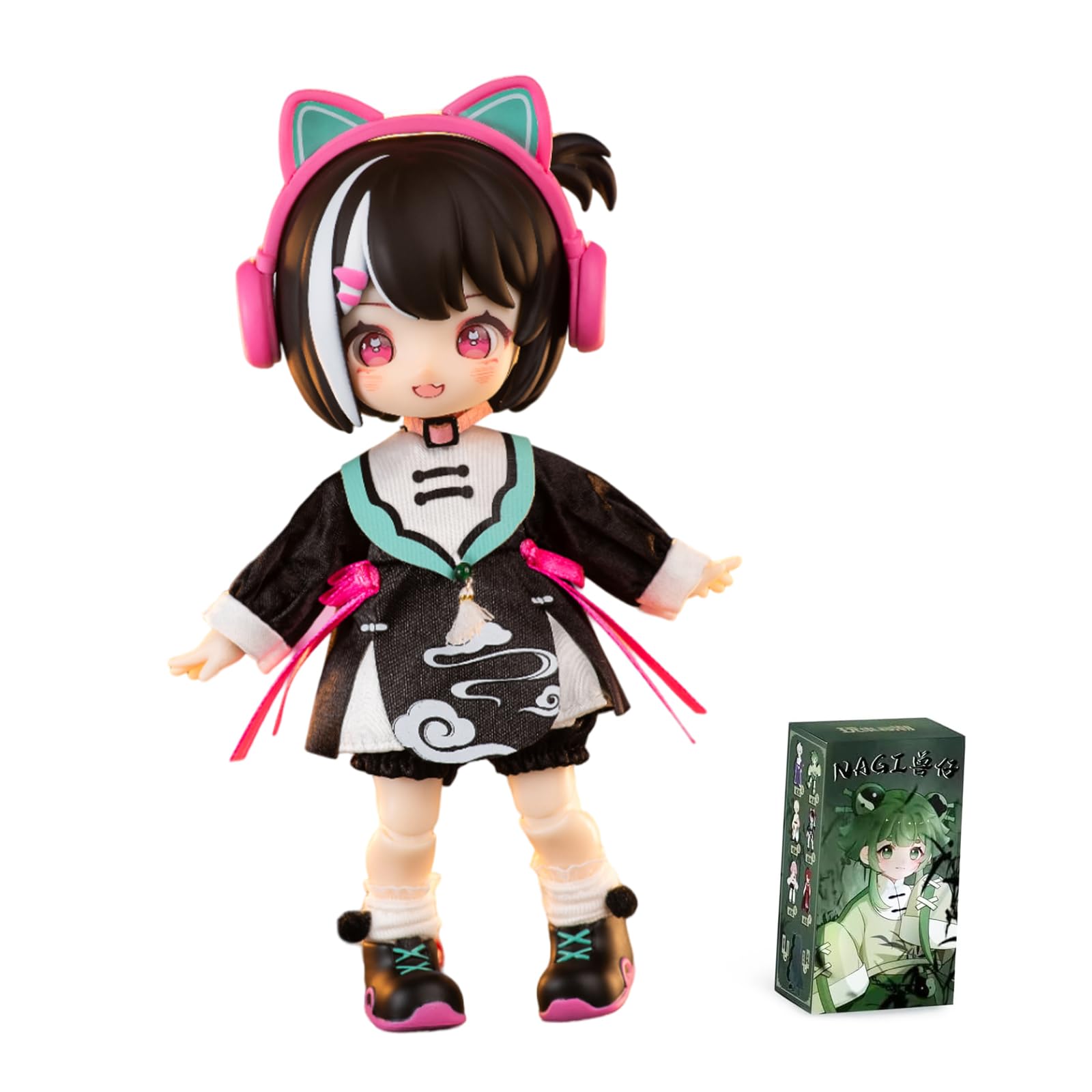 Amazon.co.jp: VEGAWIWI BJDドールブラインドボックス、1/12 NAGI