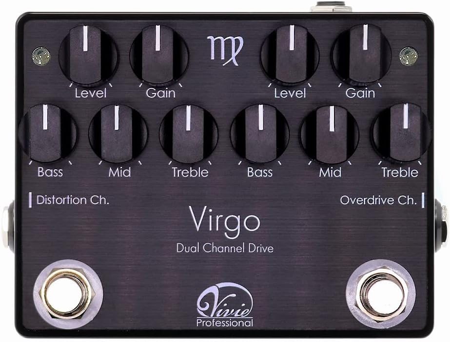Vivie Virgo - ディストーションとブースター/オーバードライブの2つを