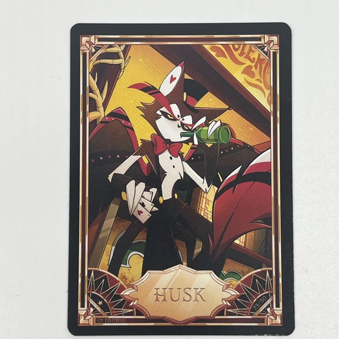 Amazon.co.jp: ハズビンホテル ハスク カード Hazbin Hotel Husk C