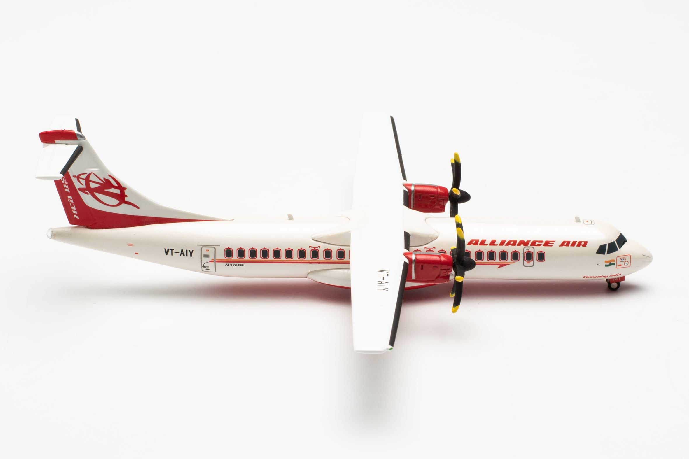 Amazon.co.jp: herpa 飛行機モデル アライアンスエア ATR-72-600 VT