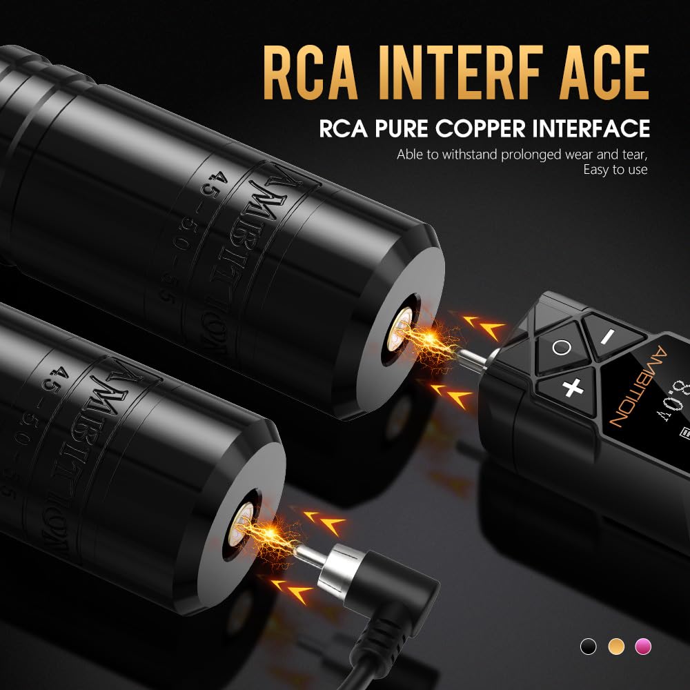 Amazon.com: Ambition Torped 36mm Rotary Tattoo Pen Machine Kit