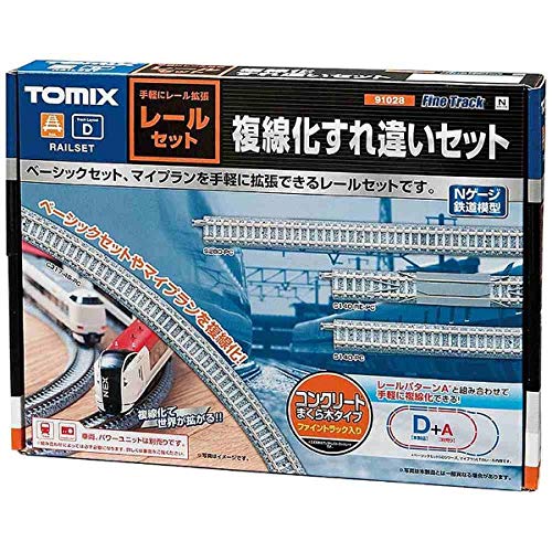 Amazon | TOMIX Nゲージ レールセット 複線化すれ違いセット Dパターン