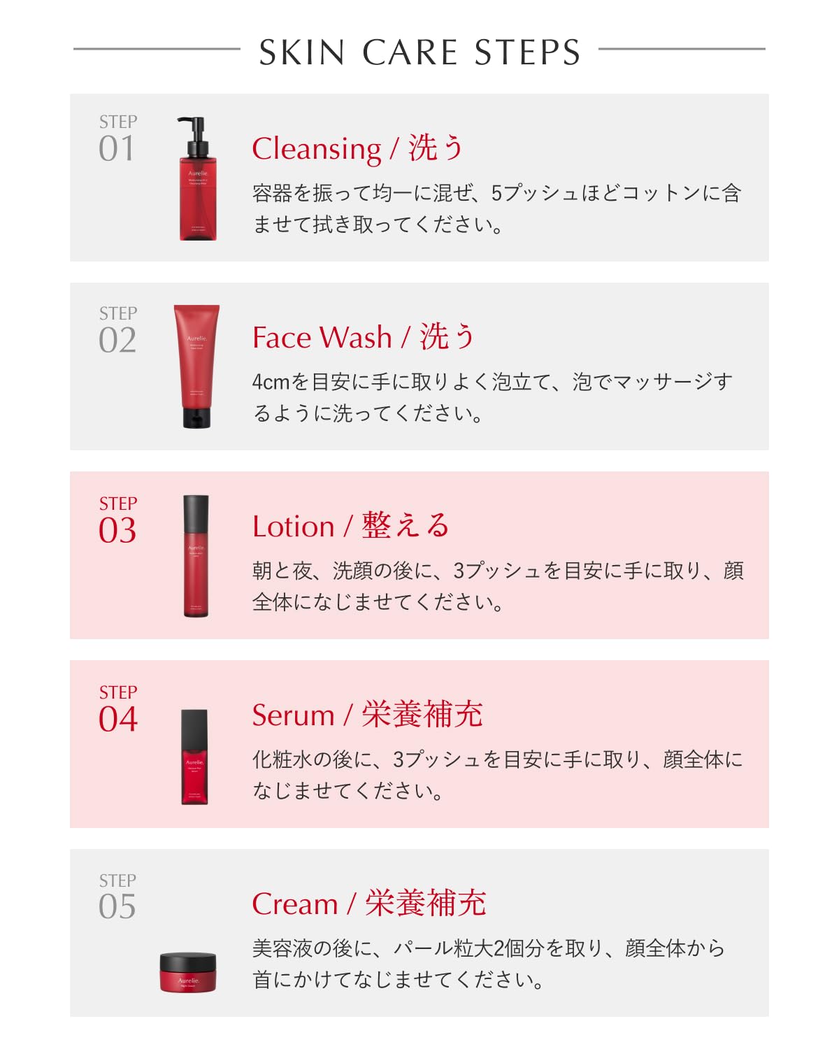 Amazon.co.jp: Aurelie.(オレリー) 美容液＆化粧水セット : ビューティー