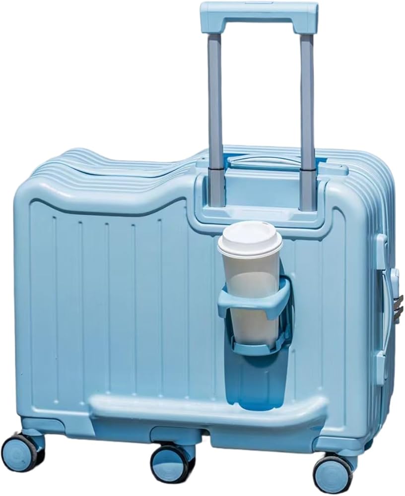 Amazon | [Kingpavo] スーツケース 乗れる キャリーケース 小型 超軽量
