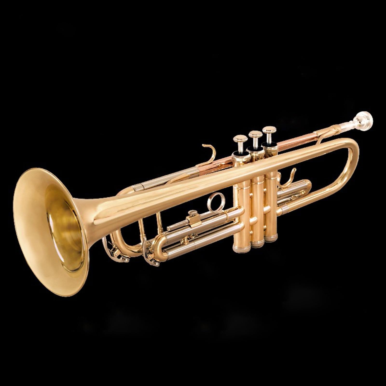 Amazon | トランペット トランペット 楽器 Bフラットトランペット 3音