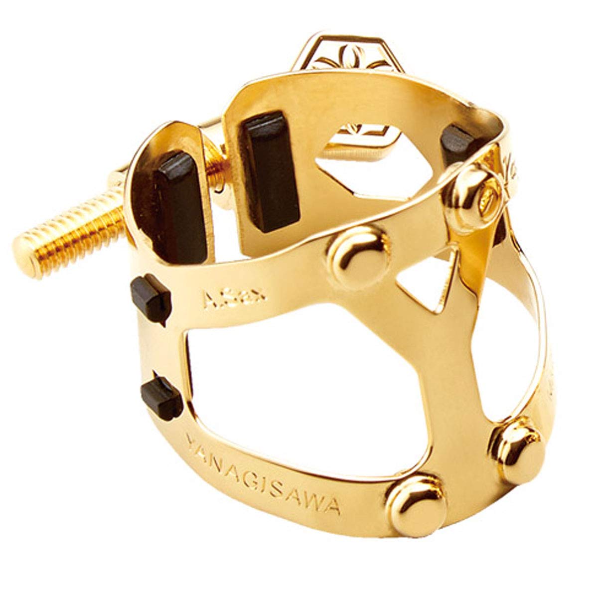 Amazon.co.jp: Yany SIXS(ヤニー・シクス) リガチャー エボナイト用(逆