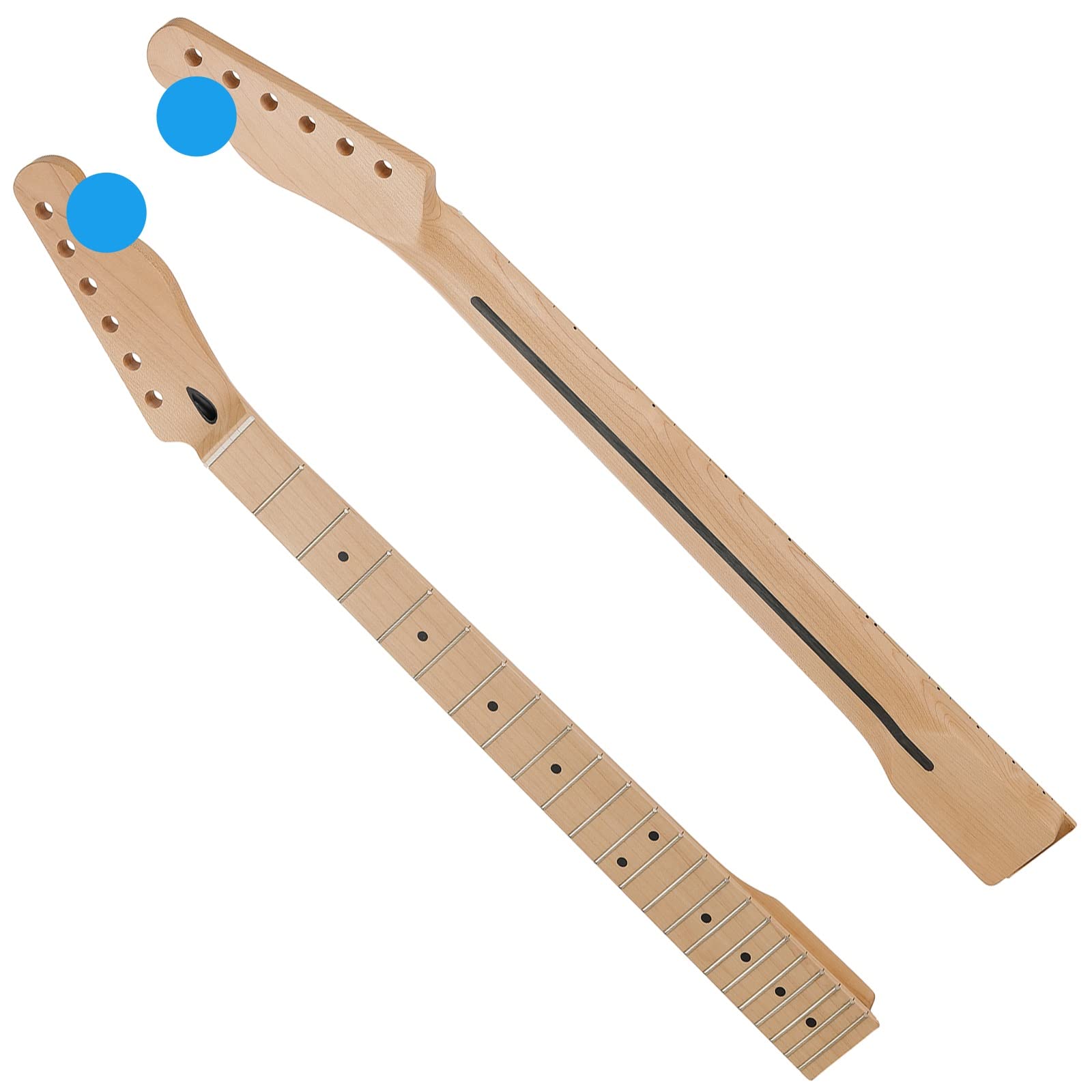 Amazon | ギター ネック 22 フレット テレ カナディアン メイプル